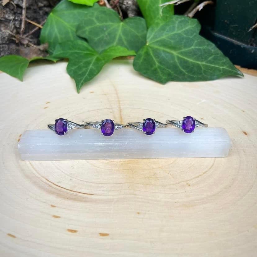 Amethyst Rings