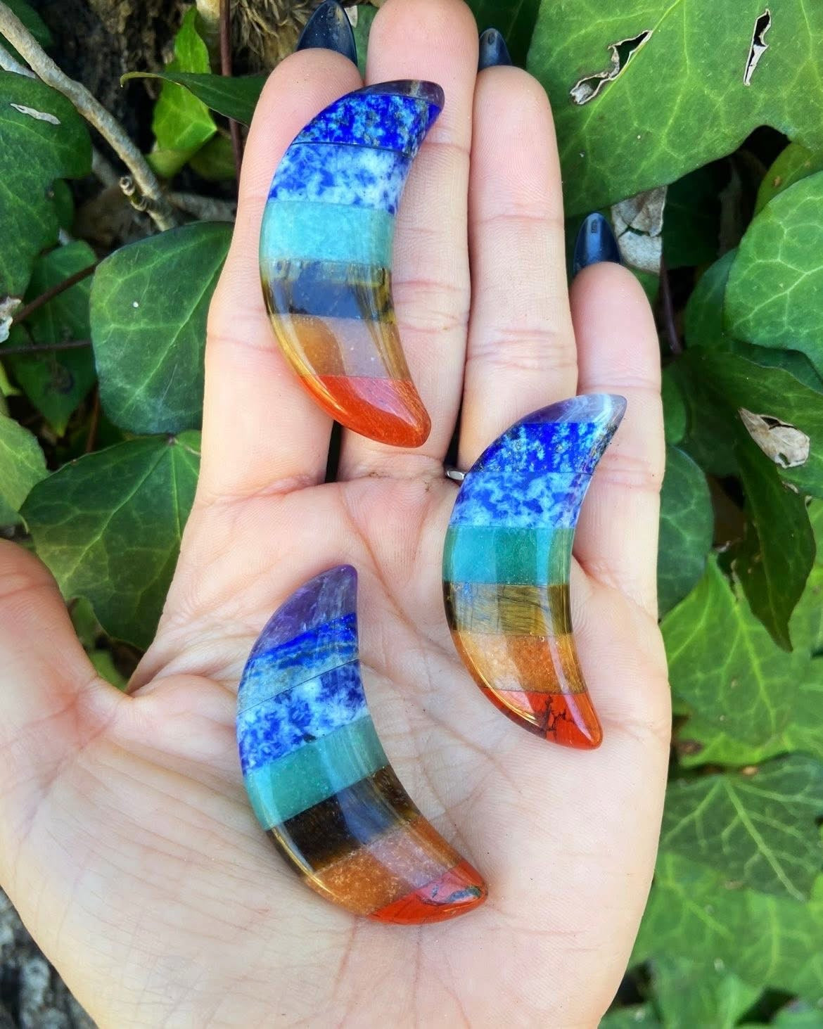 Seven Chakras Moons