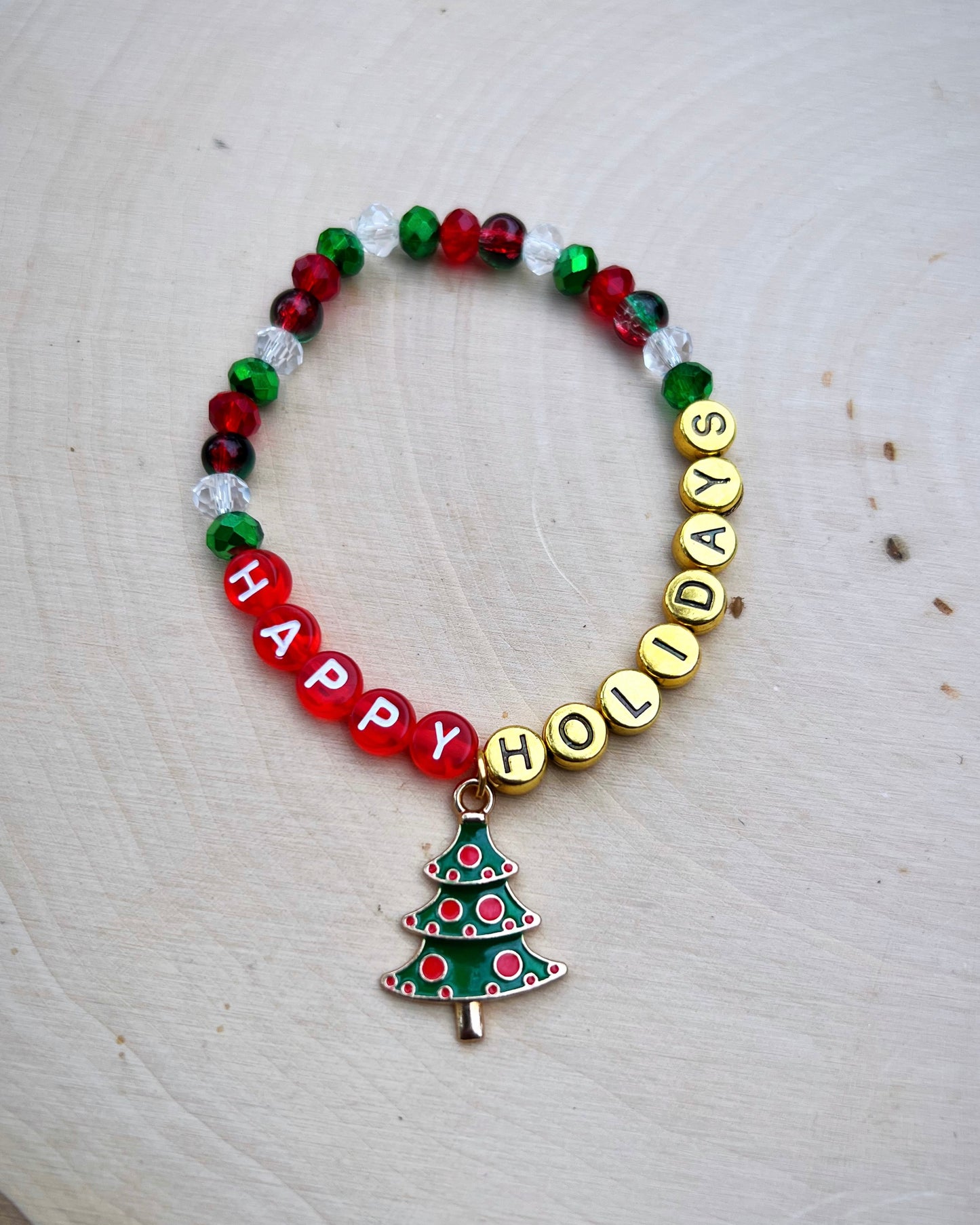 Happy Holidays Bracelet