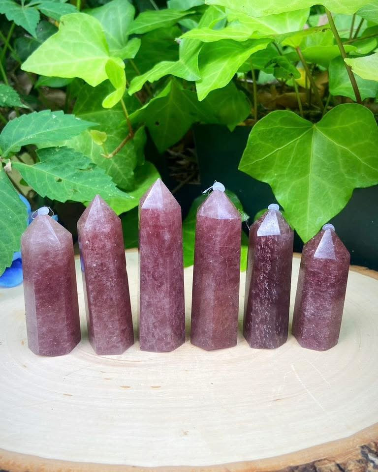 Strawberry Quartz Towers