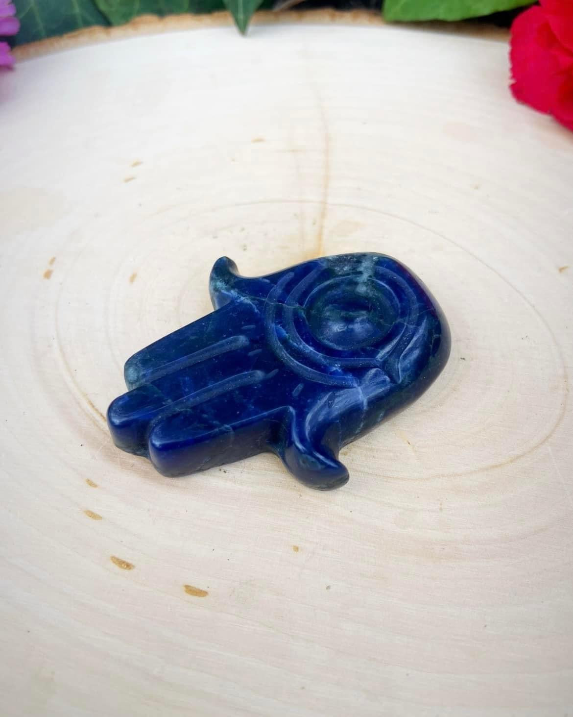 Lapis Lazuli Hamsa
