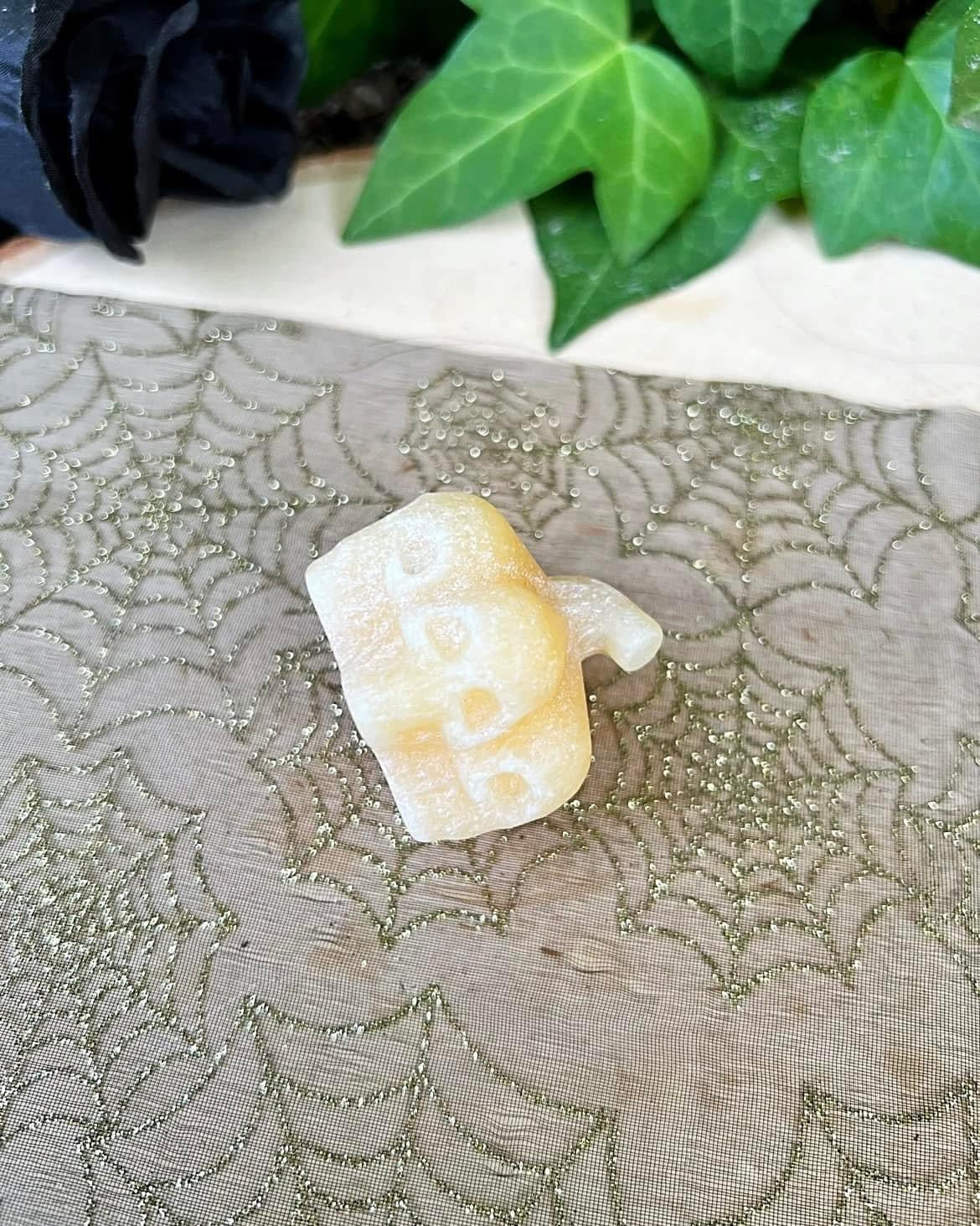 Orange Calcite Pumpkin