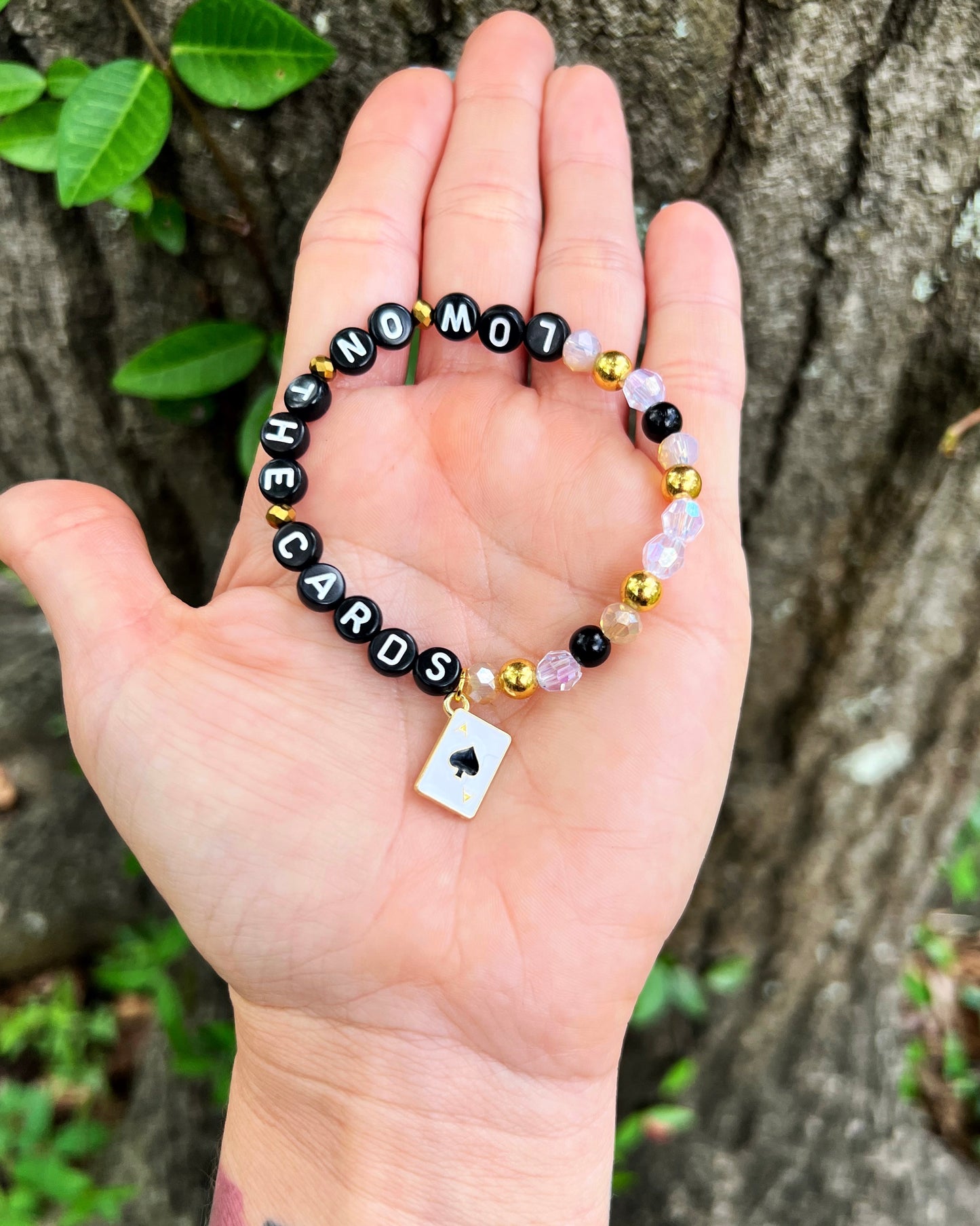 Up on the Dice, Low on the Cards Bracelet