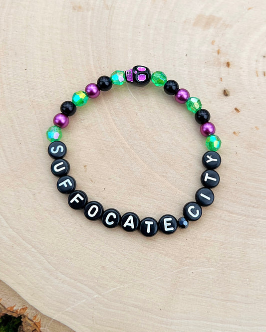 The Funeral Portrait - Suffocate City Bracelet
