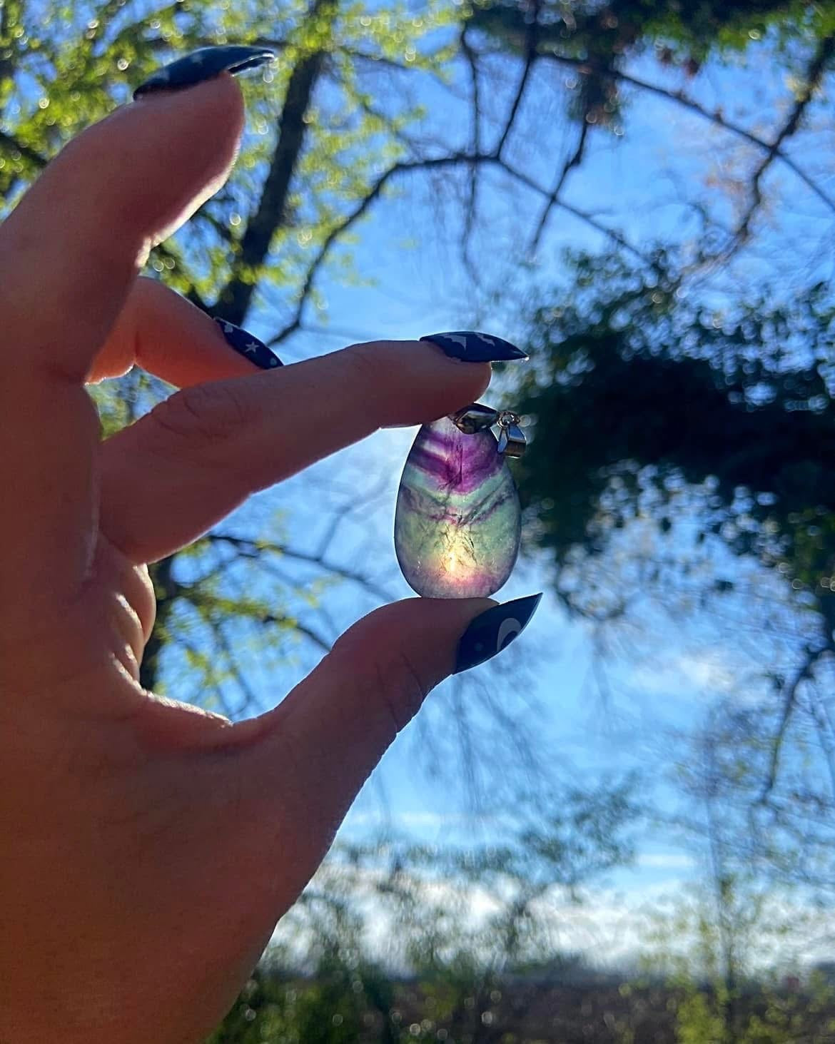Fluorite Pendants