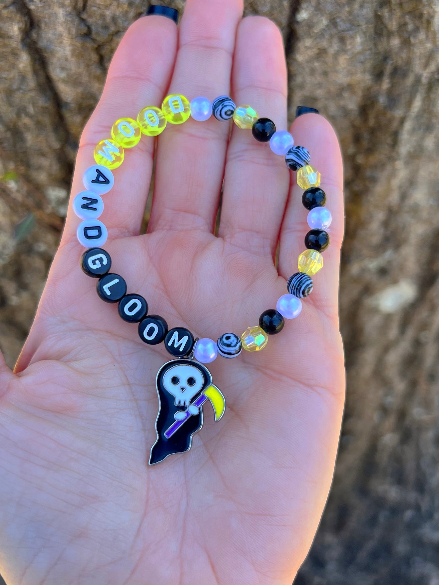 The Funeral Portrait - Doom and Gloom Bracelet