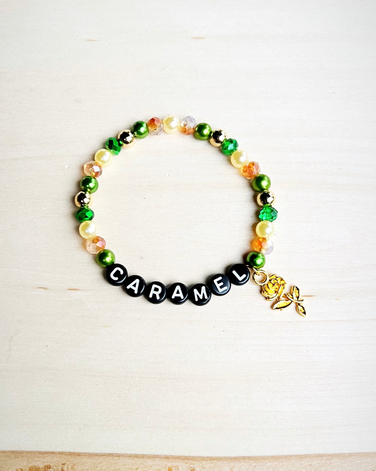 Caramel Rose Bracelet