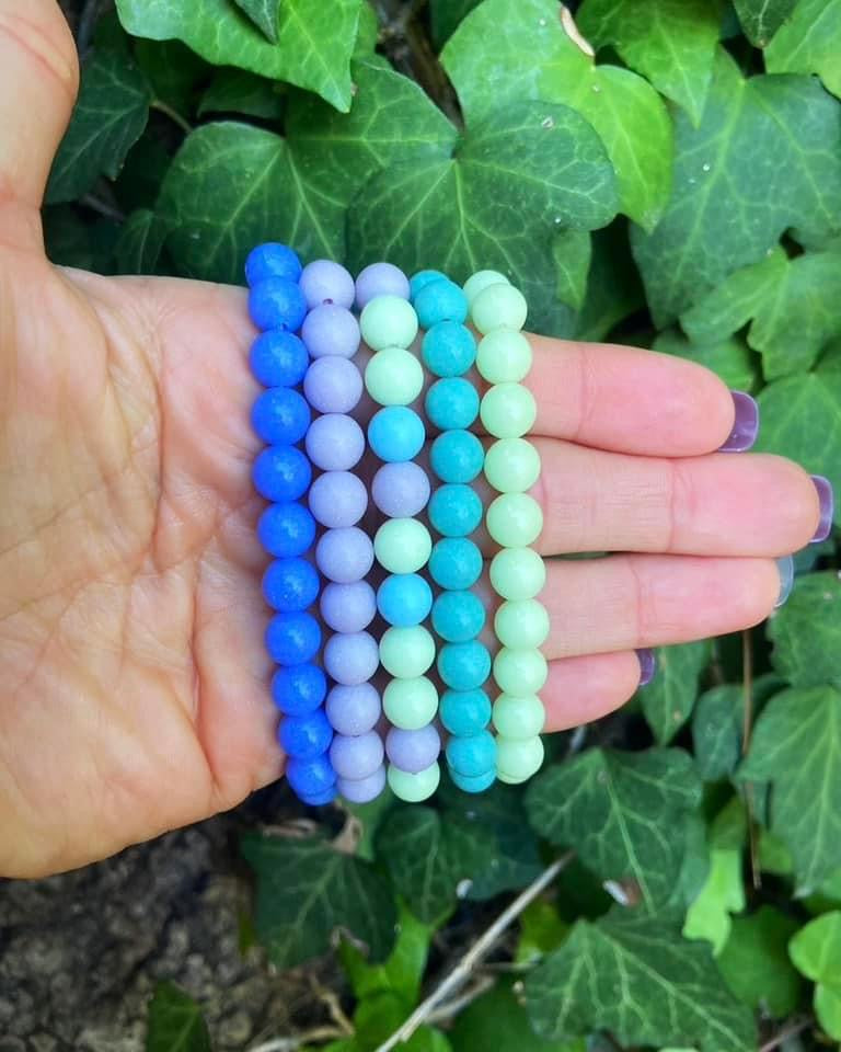Glow Stone Bracelets 8mm