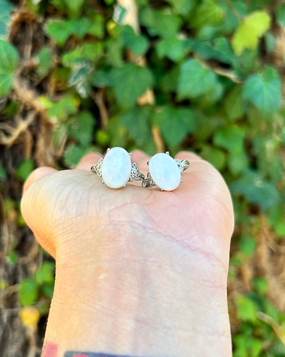 Moonstone Rings