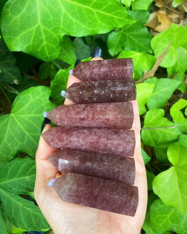 Strawberry Quartz Towers