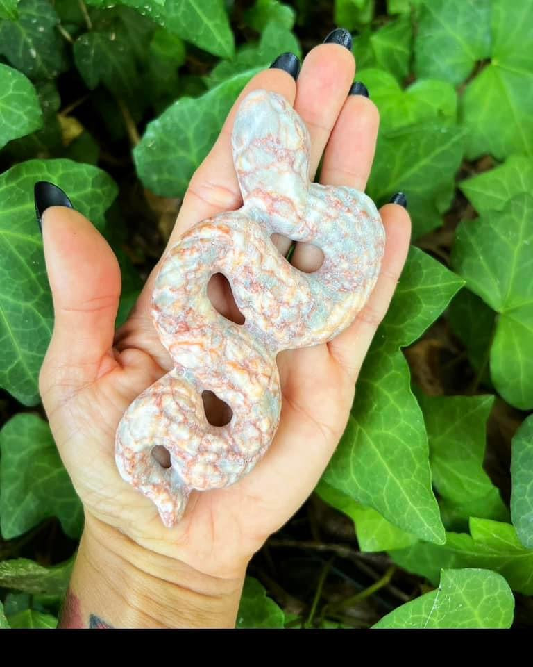 Red Vein Jasper Snake