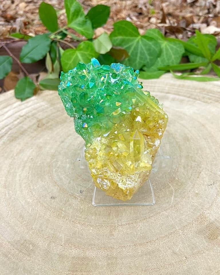 Aura Quartz Cluster