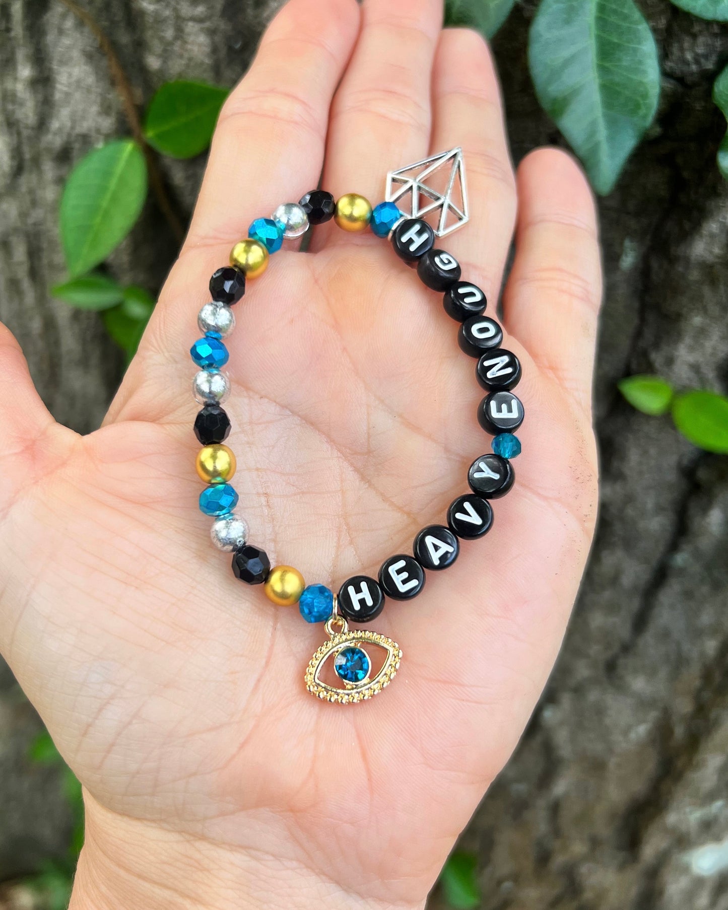 Eyelids Heavy Enough To Break Diamonds Bracelet