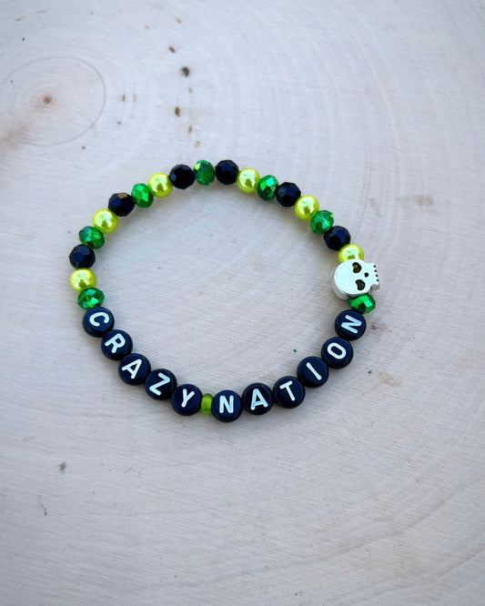 Crazy Nation - The Funeral Portrait - Generation Psycho Bracelet