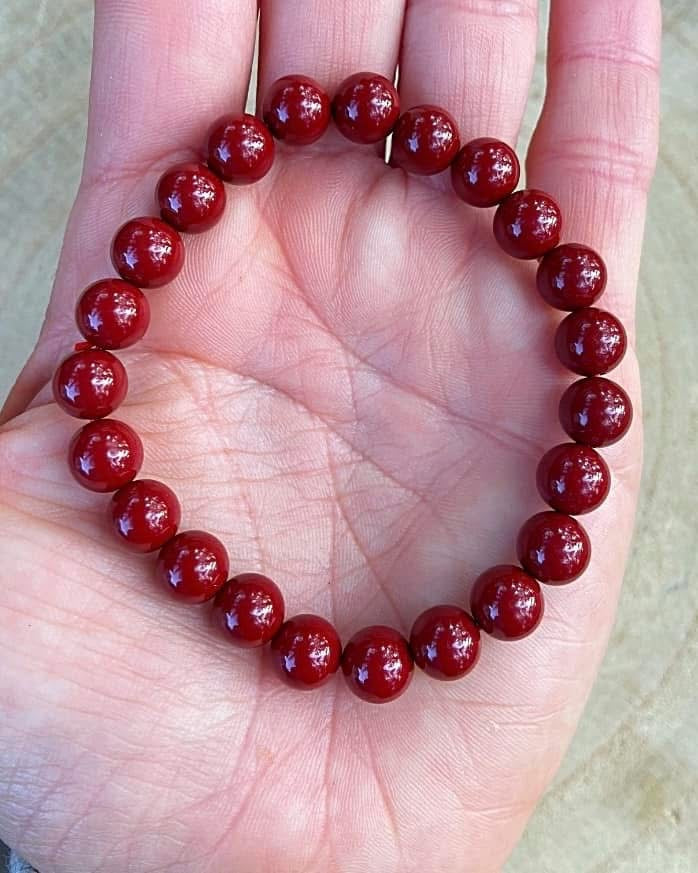 Cinnabar Bracelets 8mm
