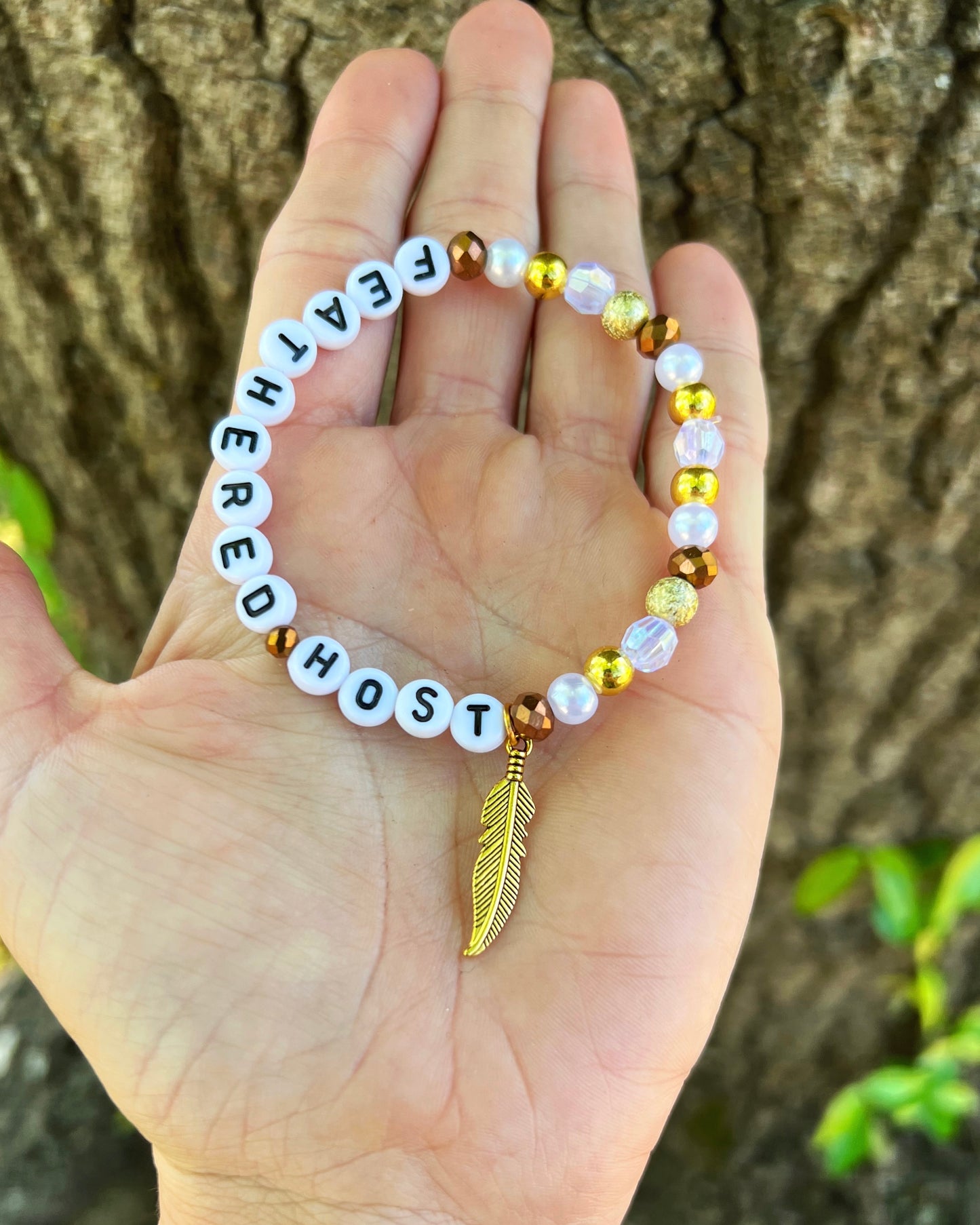 Feathered Host Bracelet