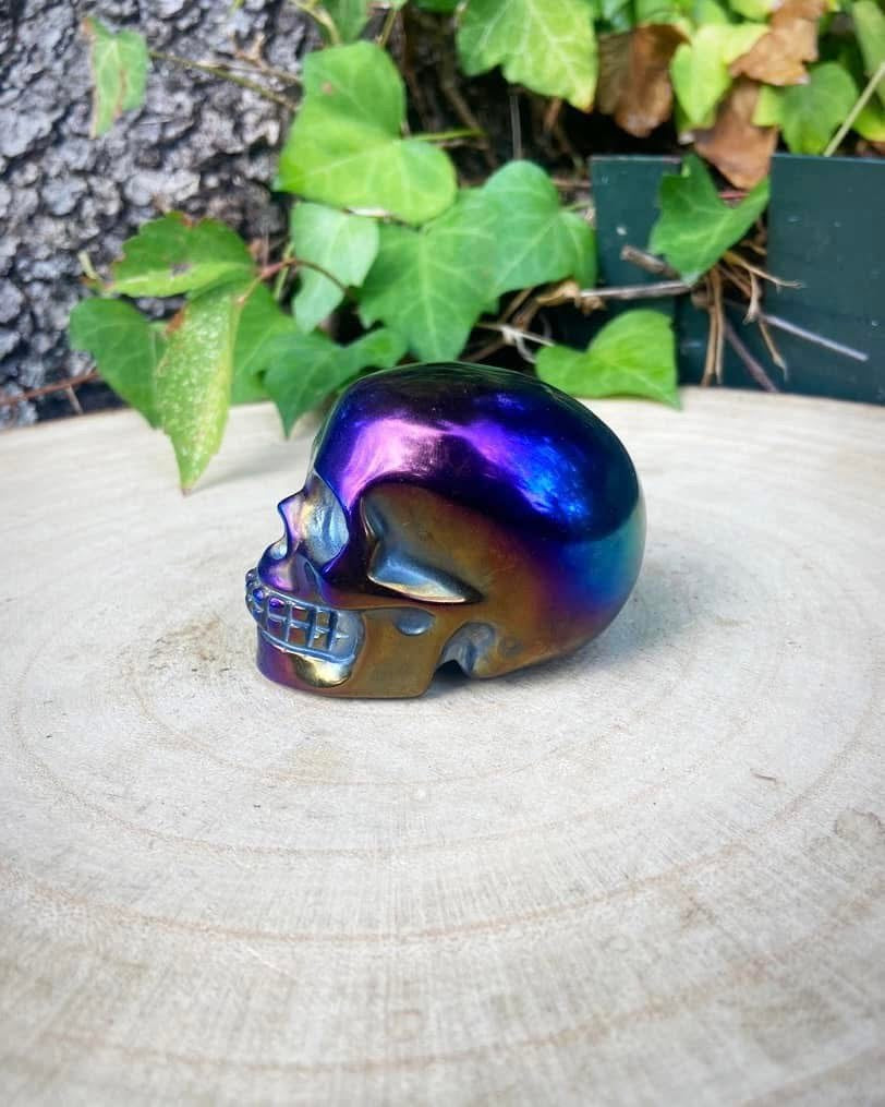 Titanium Aura Skull