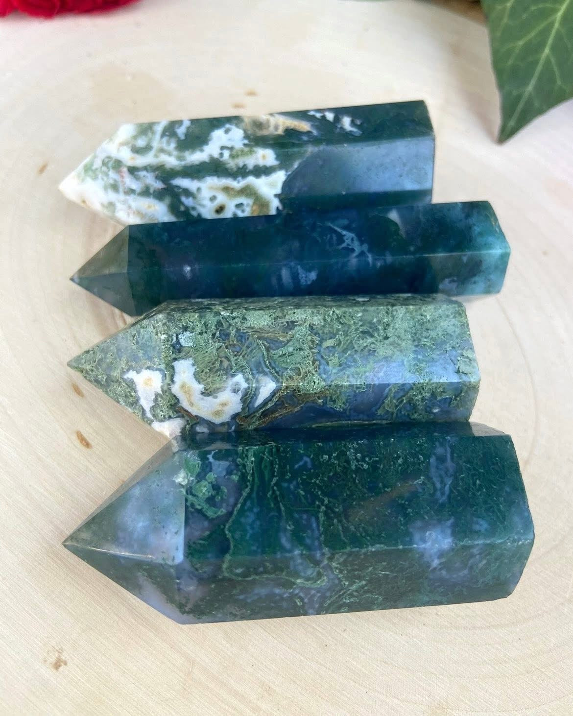 Moss Agate Towers
