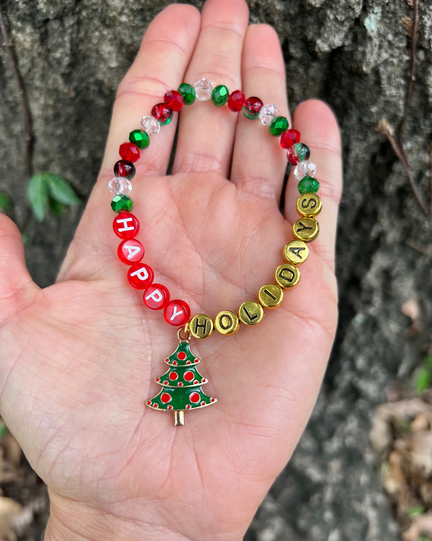 Happy Holidays Bracelet