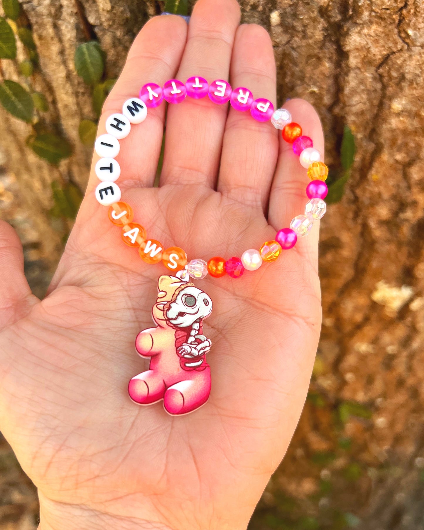Pretty White Jaws Bracelets