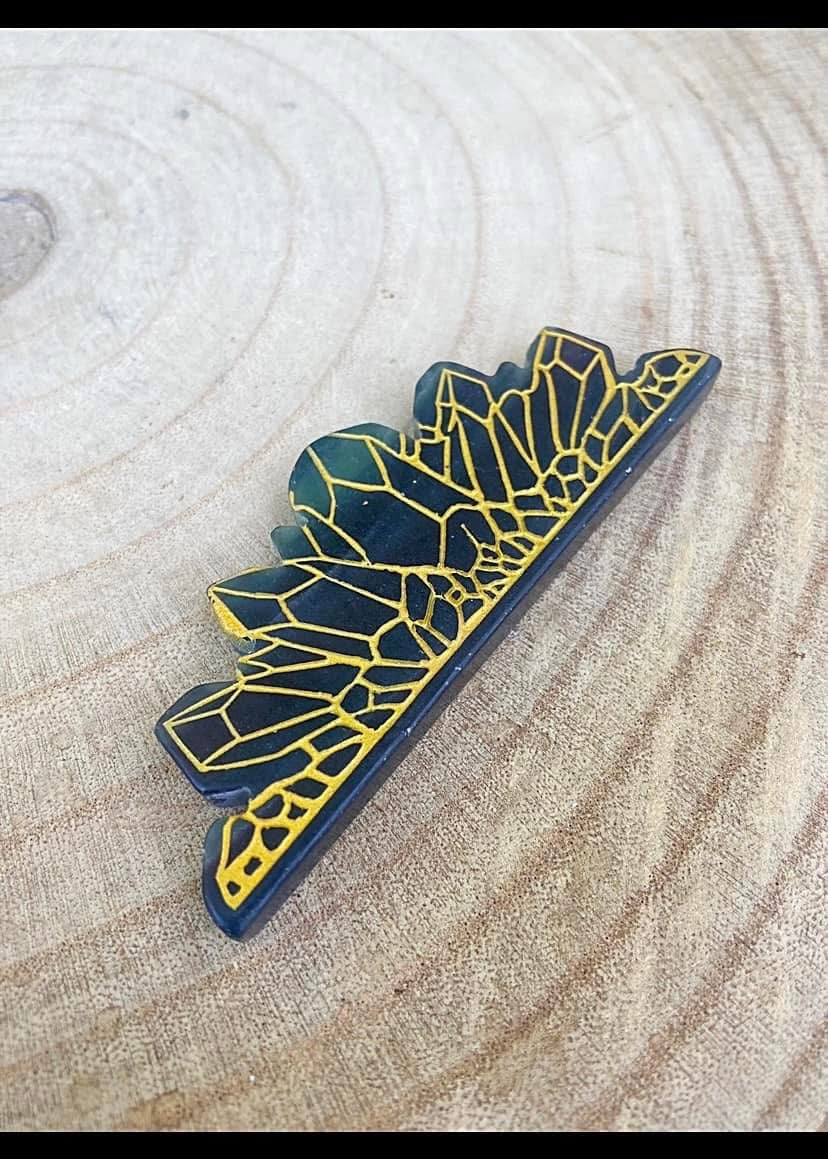 Fluorite Crystal Carving