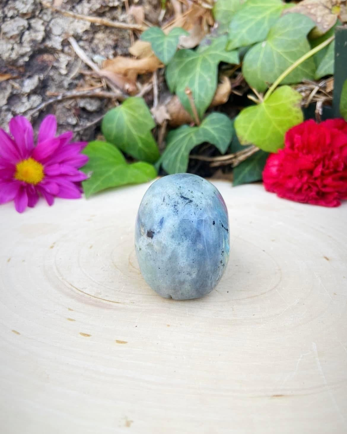 Labradorite Skull