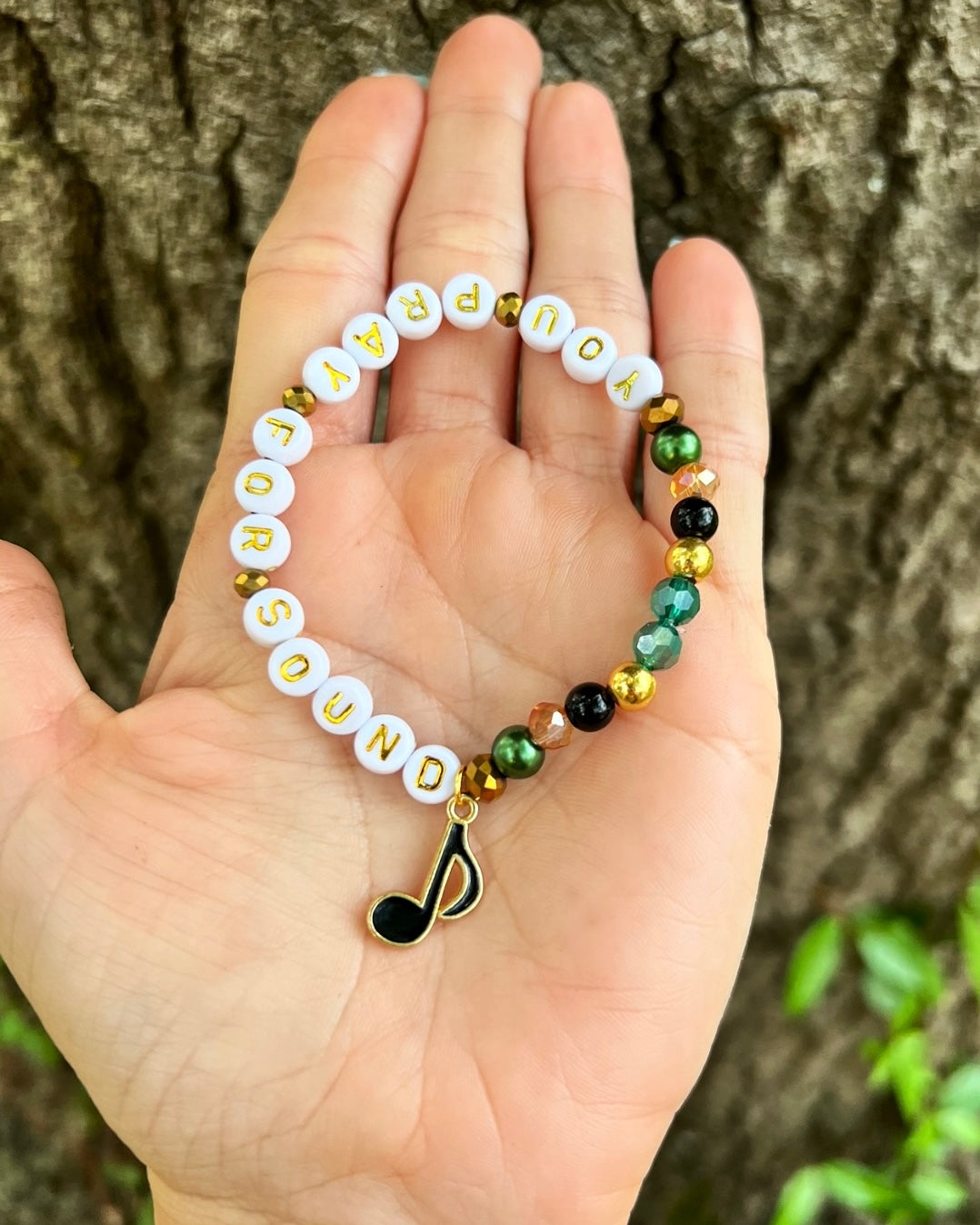 You Pray For Sound I Pray For Silence Bracelets