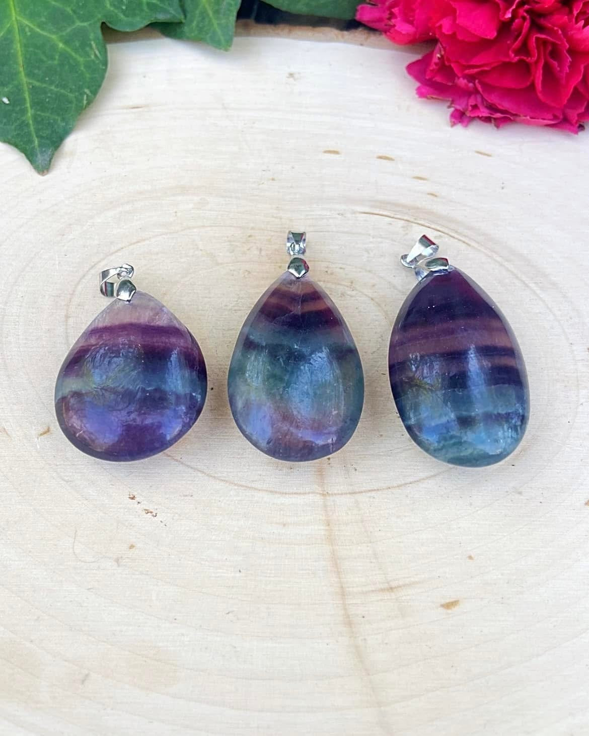 Fluorite Pendants