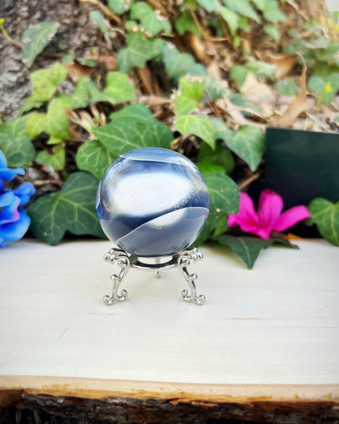 Orca Agate Sphere
