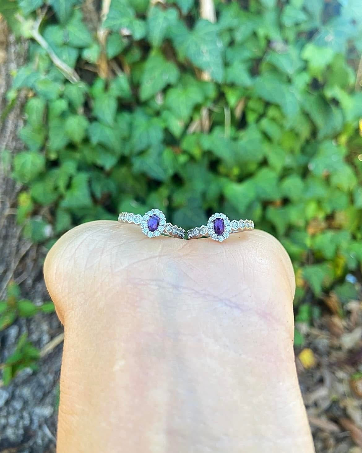 Sugilite Rings