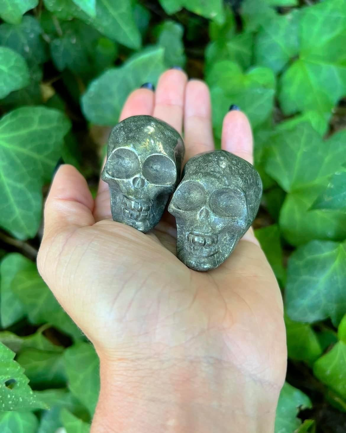 Chalcopyrite Skulls