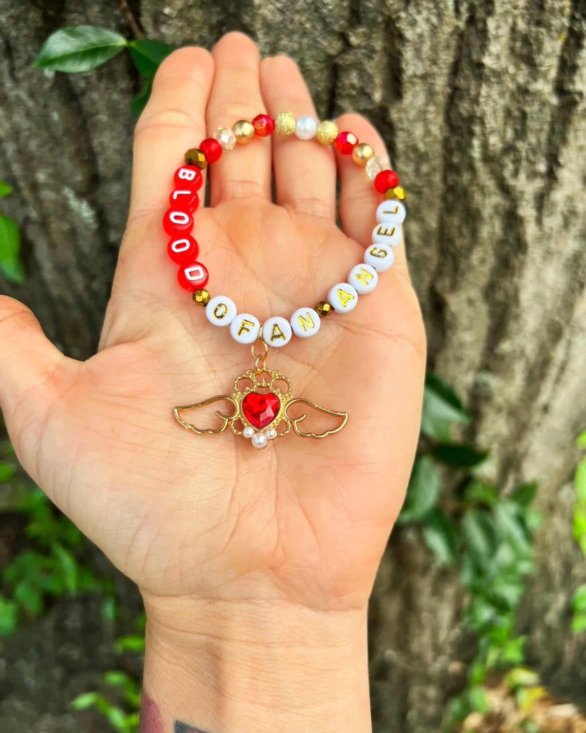 Blood Of An Angel Bracelet