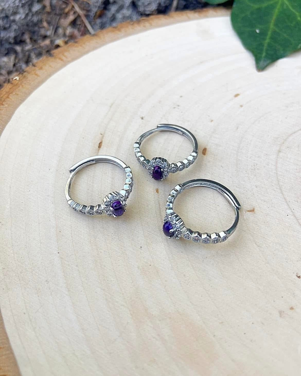 Sugilite Rings