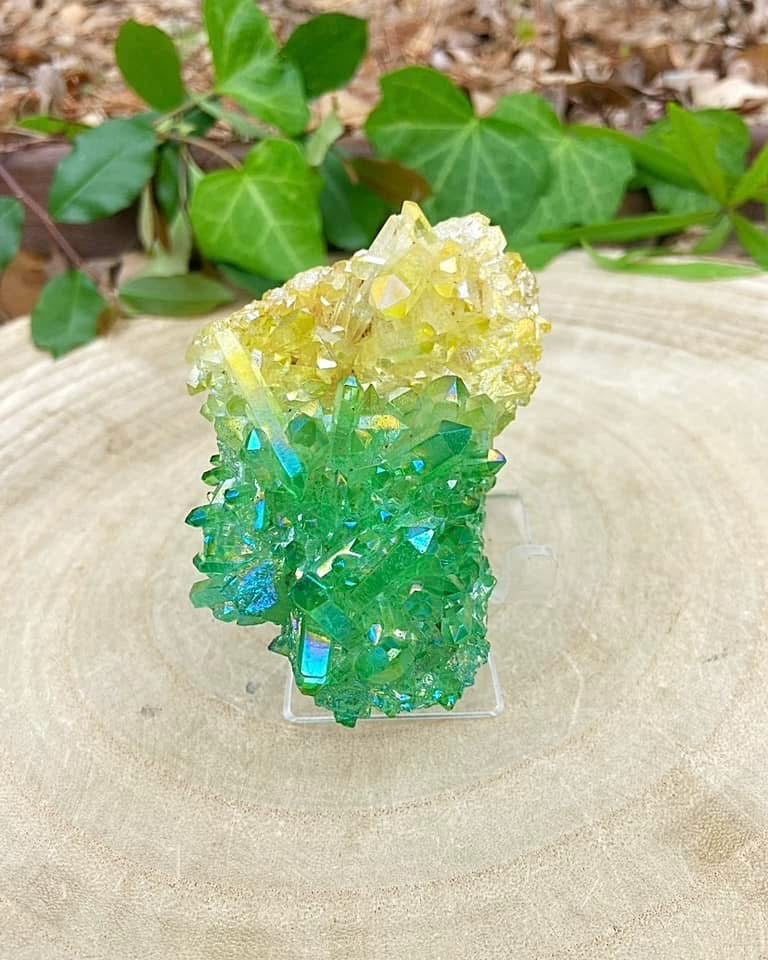Aura Quartz Cluster