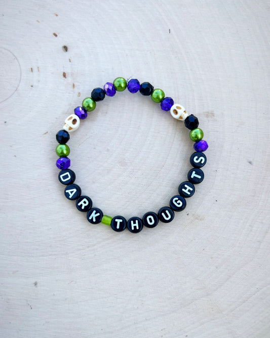 The Funeral Portrait - Dark Thoughts Bracelet