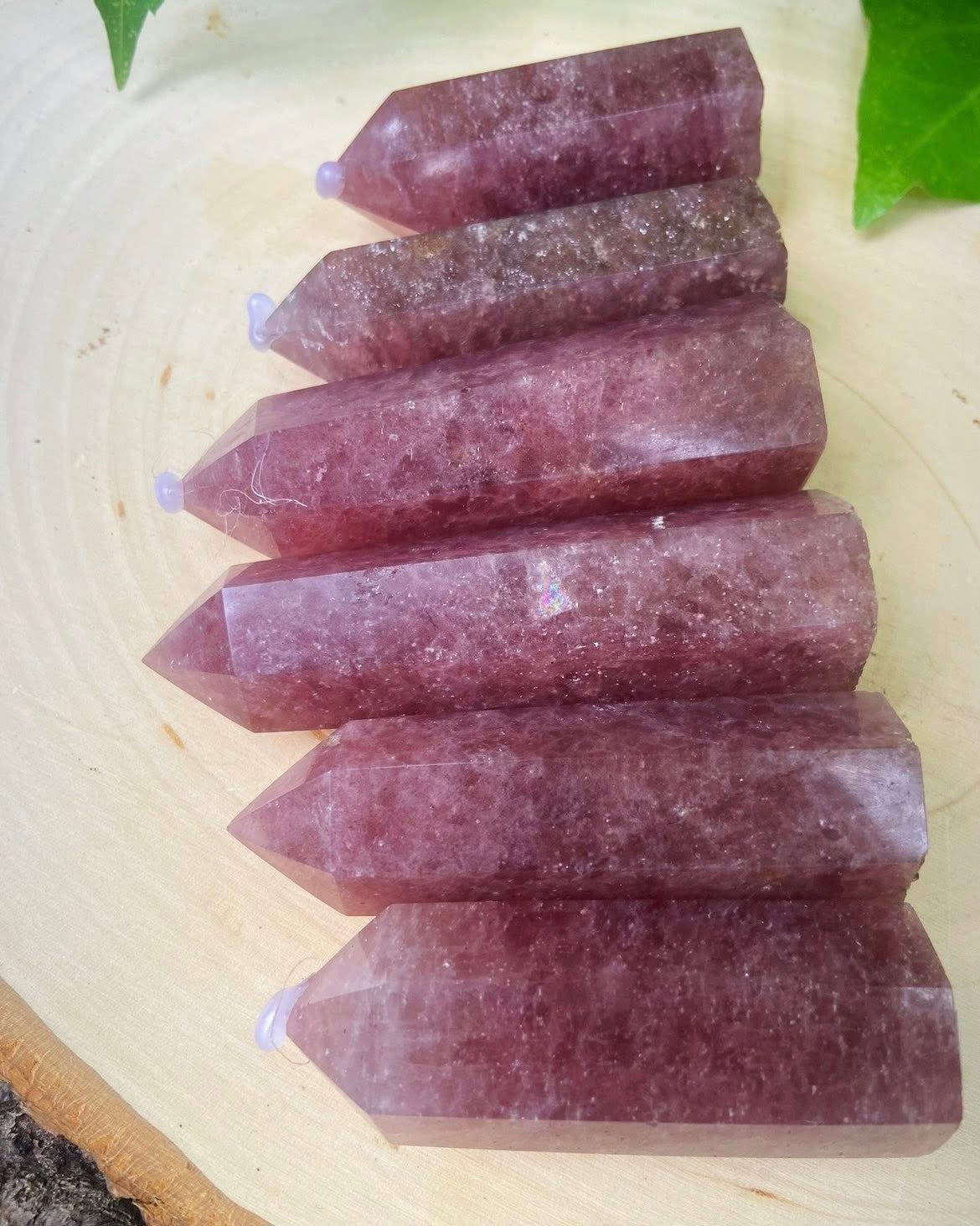Strawberry Quartz Towers