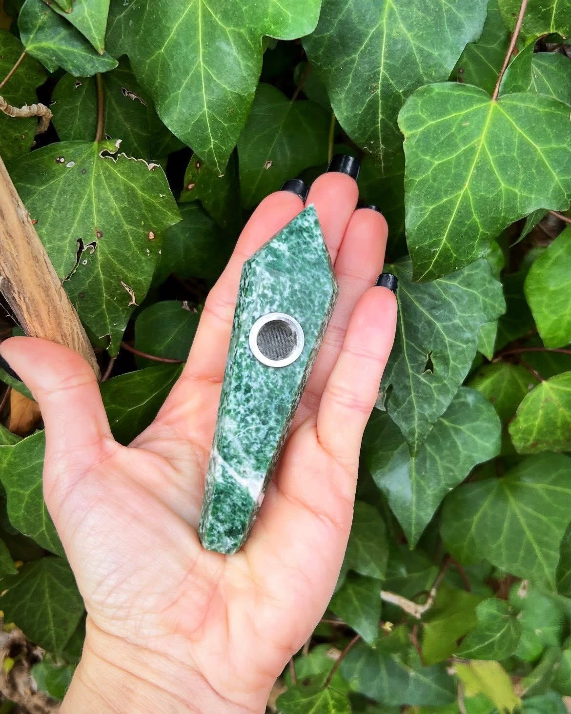 Tree Agate Pipe