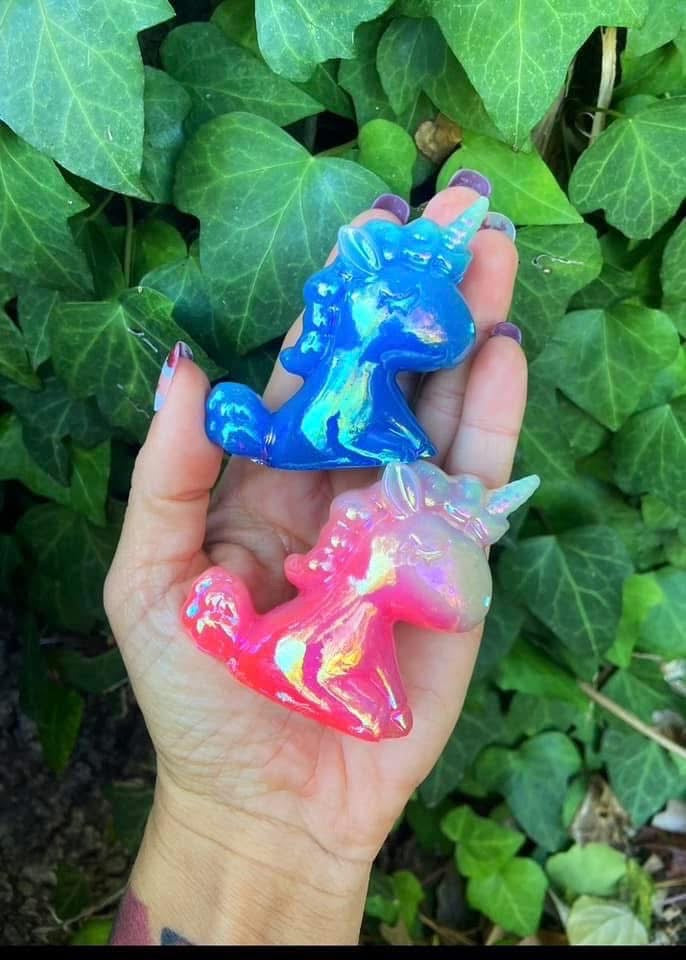Aura Glow Stone Unicorns