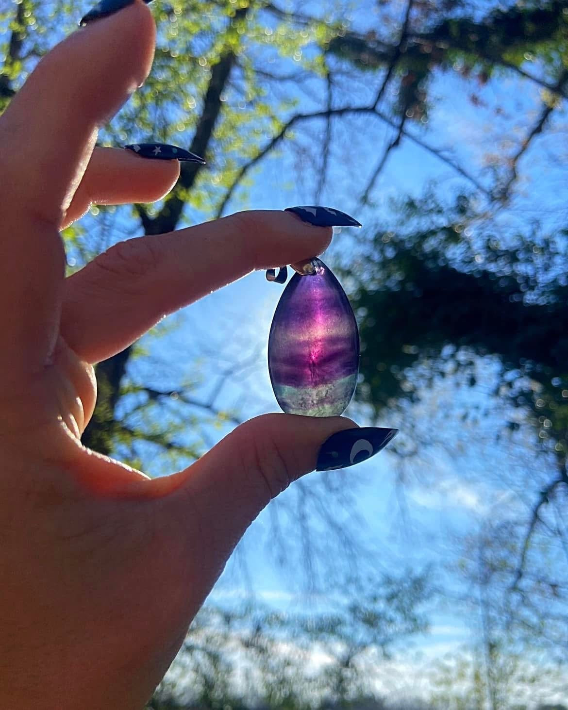 Fluorite Pendants