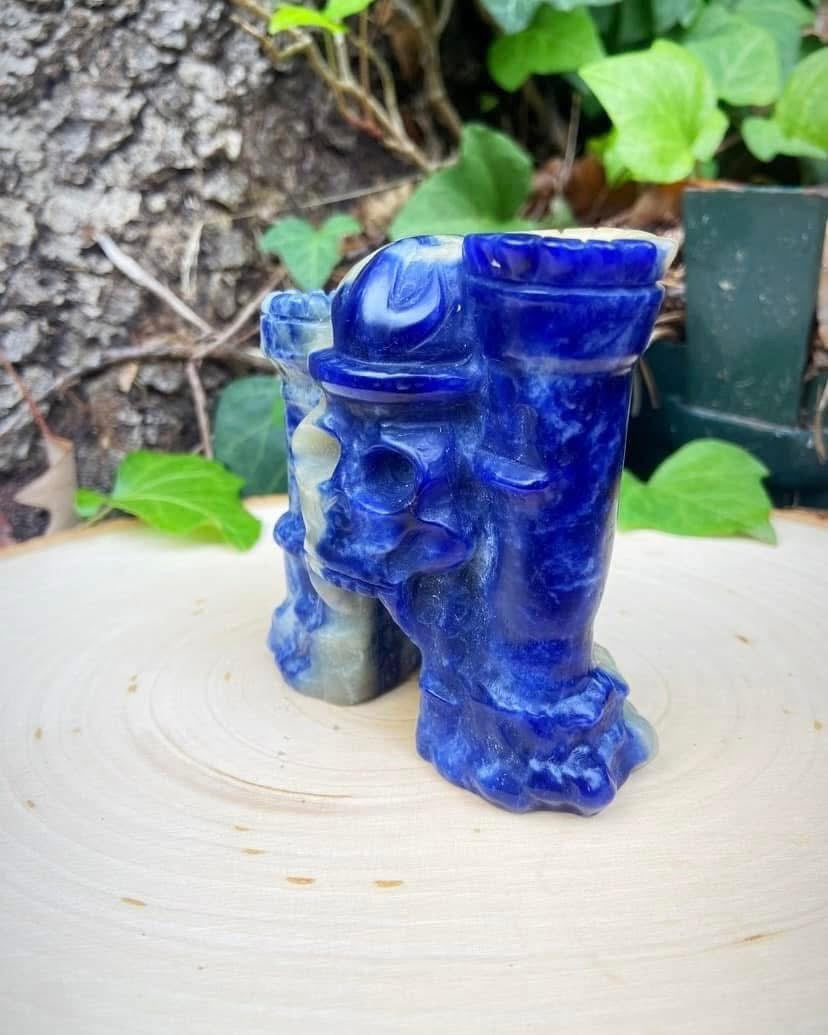 Sodalite Skull Castle