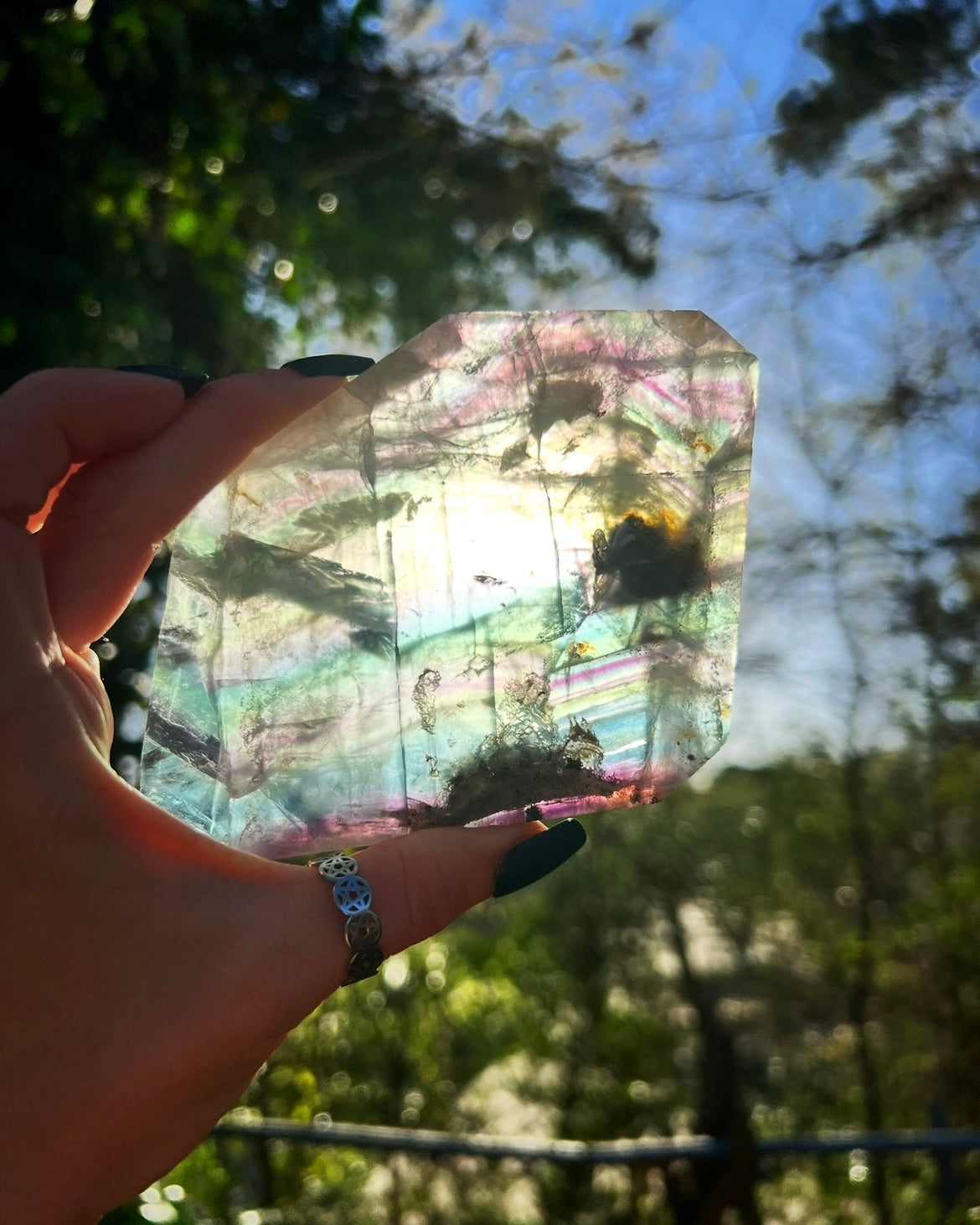 Fluorite Slab