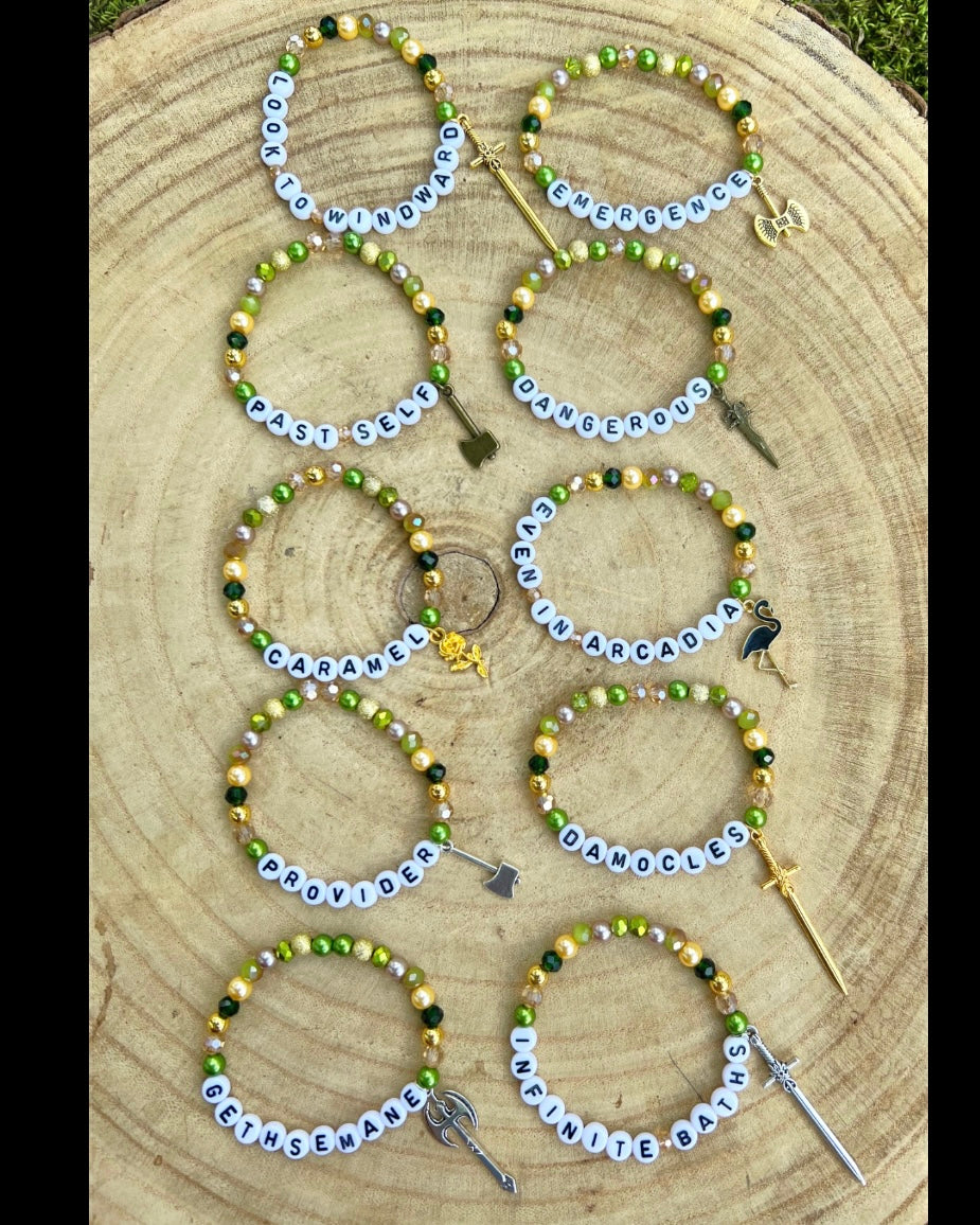 Full Set Even In Arcadia Album Bracelets