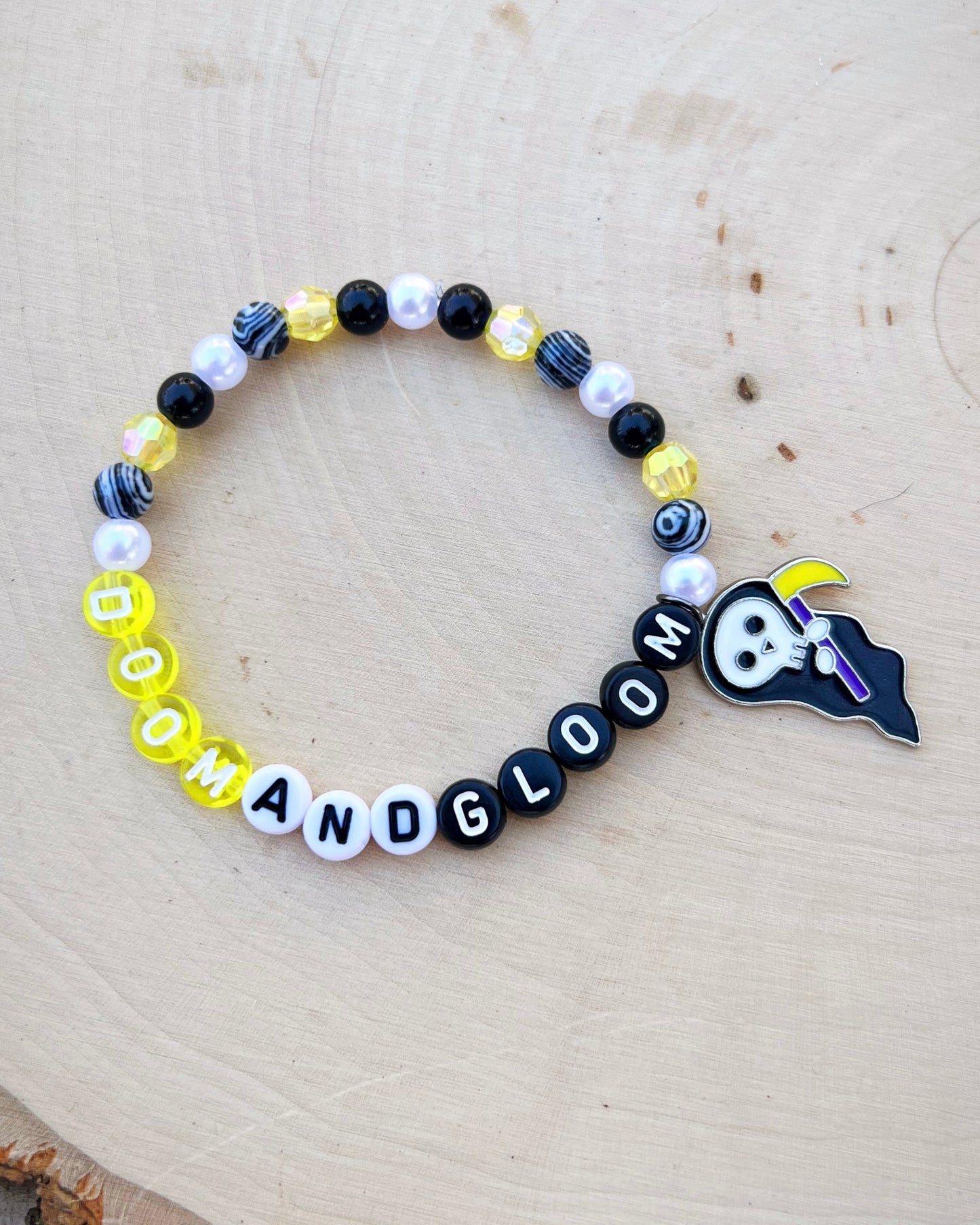 The Funeral Portrait - Doom and Gloom Bracelet
