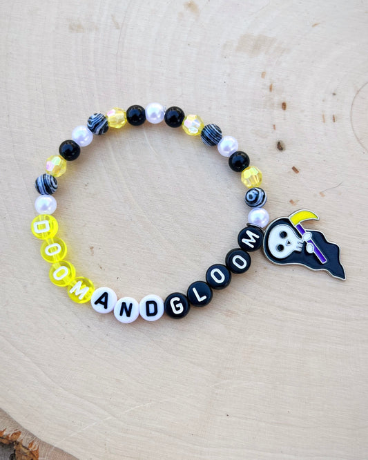 The Funeral Portrait - Doom and Gloom Bracelet