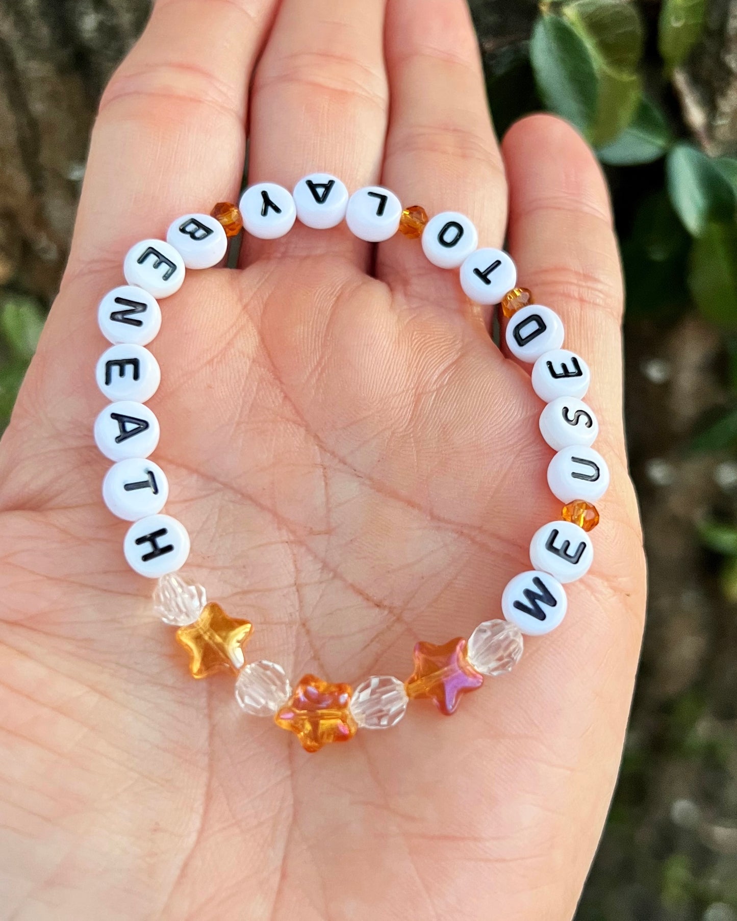 We Used To Lay Beneath Bracelet