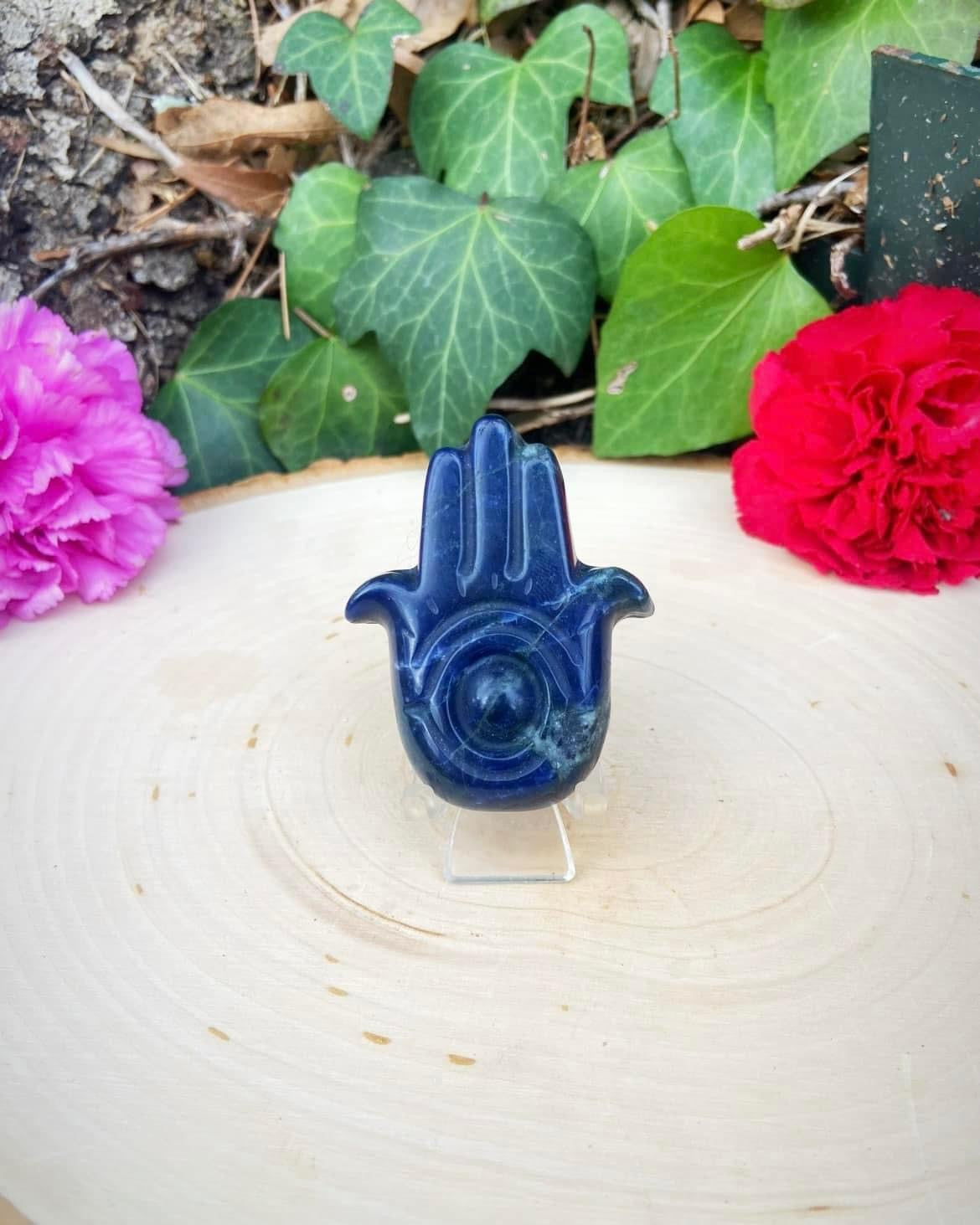 Lapis Lazuli Hamsa