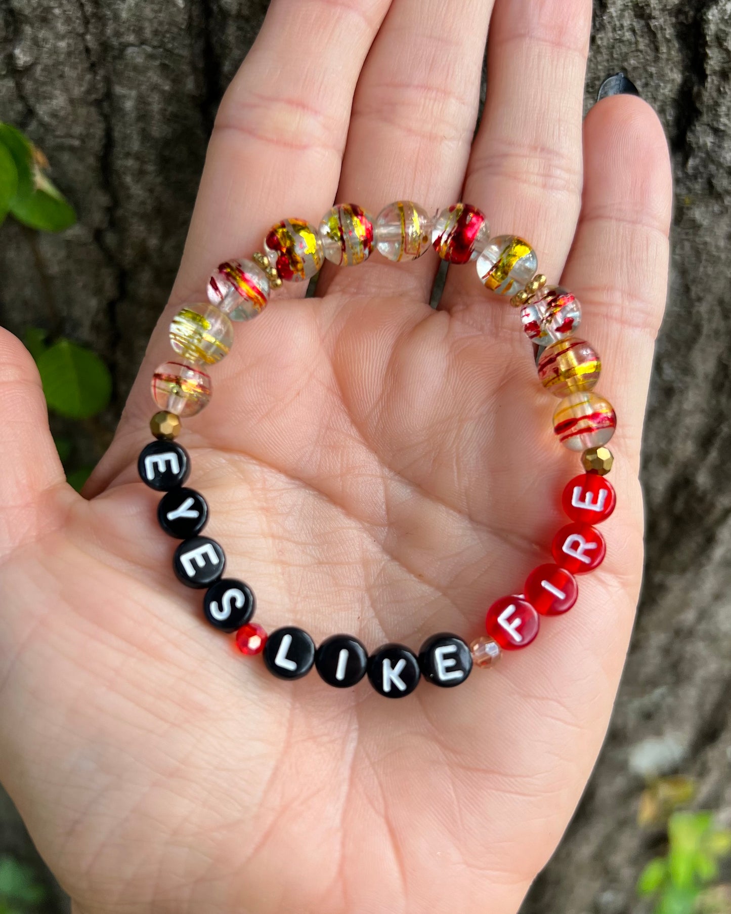 Eyes Like Fire Bracelet