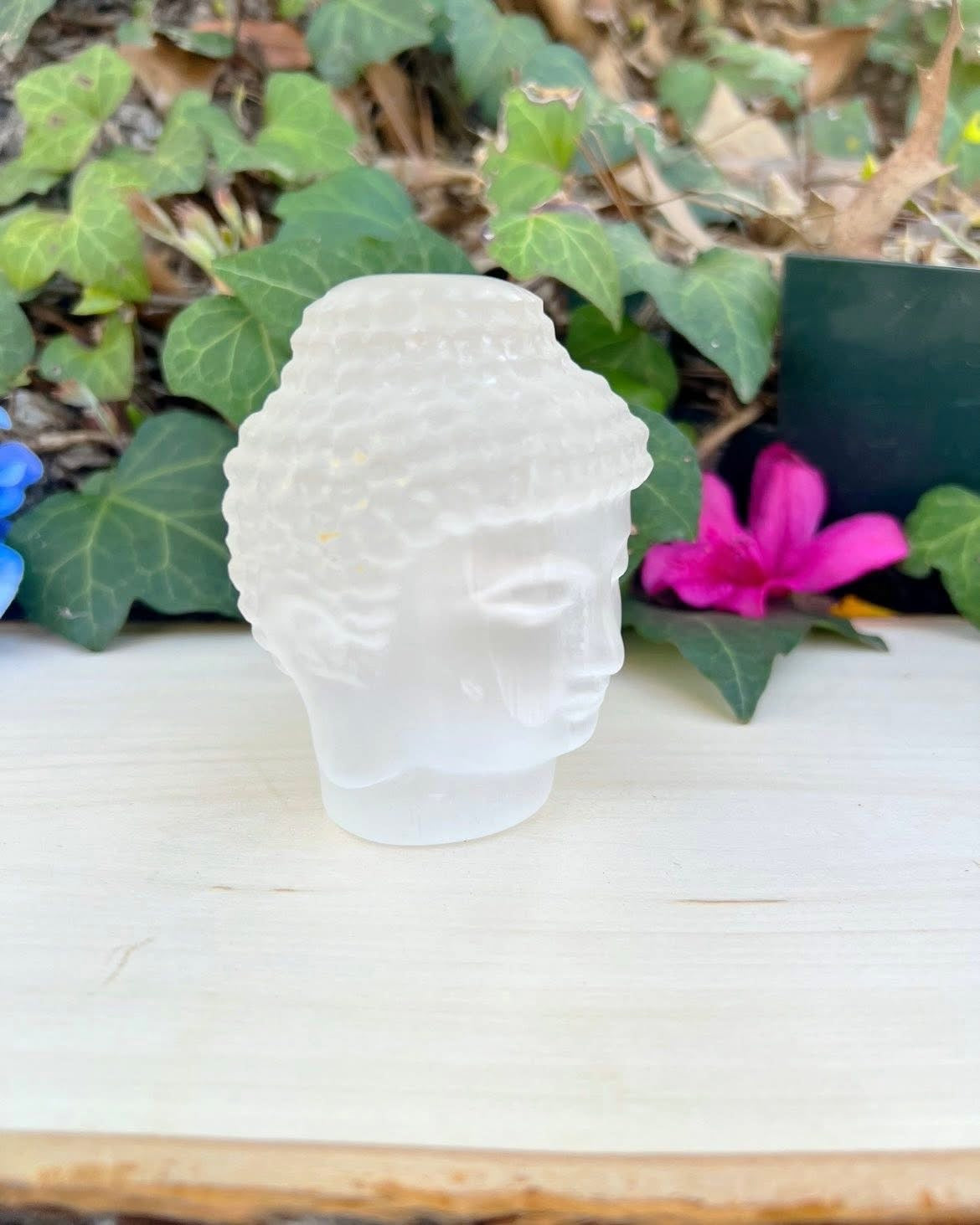 Selenite Buddha