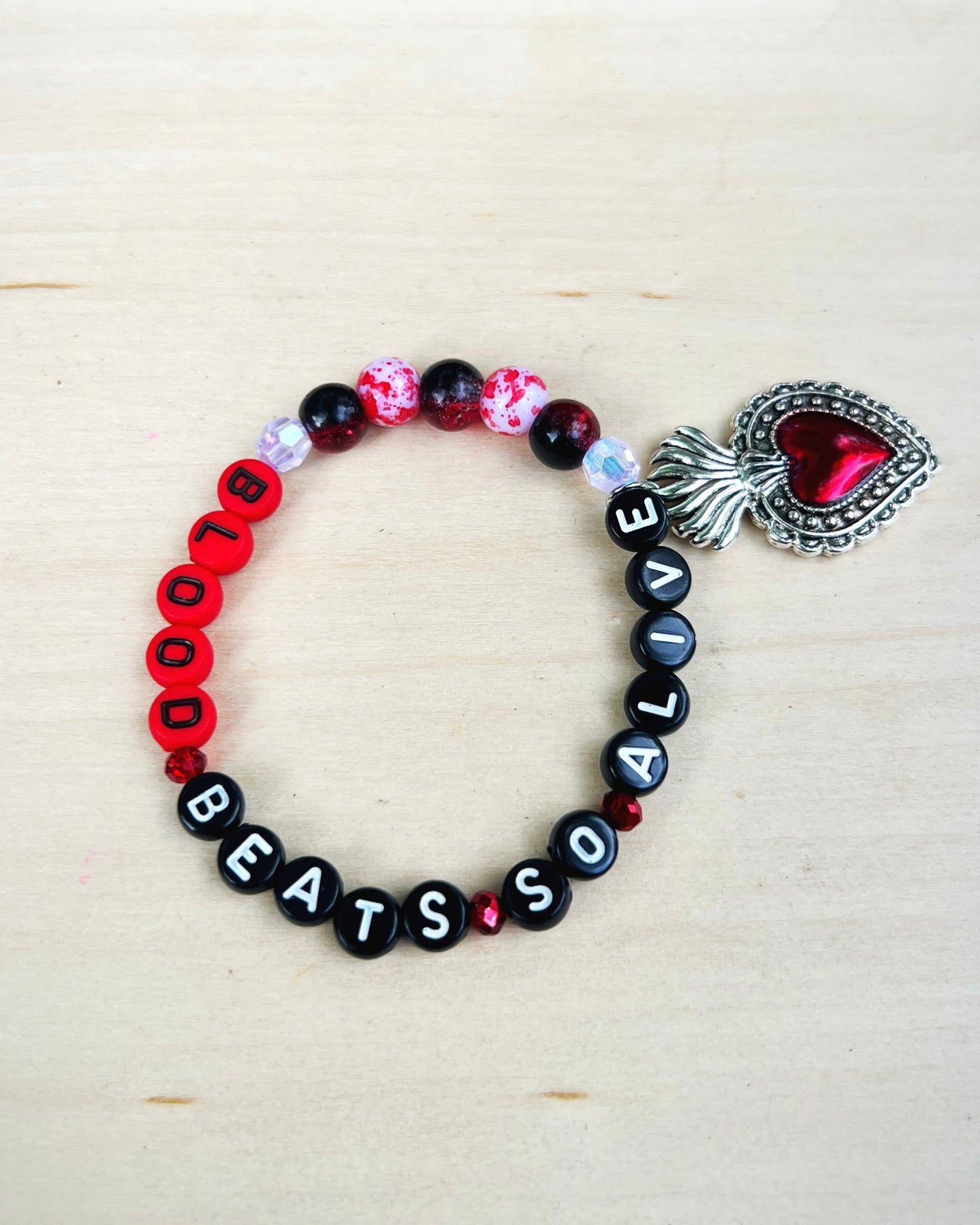 Blood Beats So Alive Bracelet