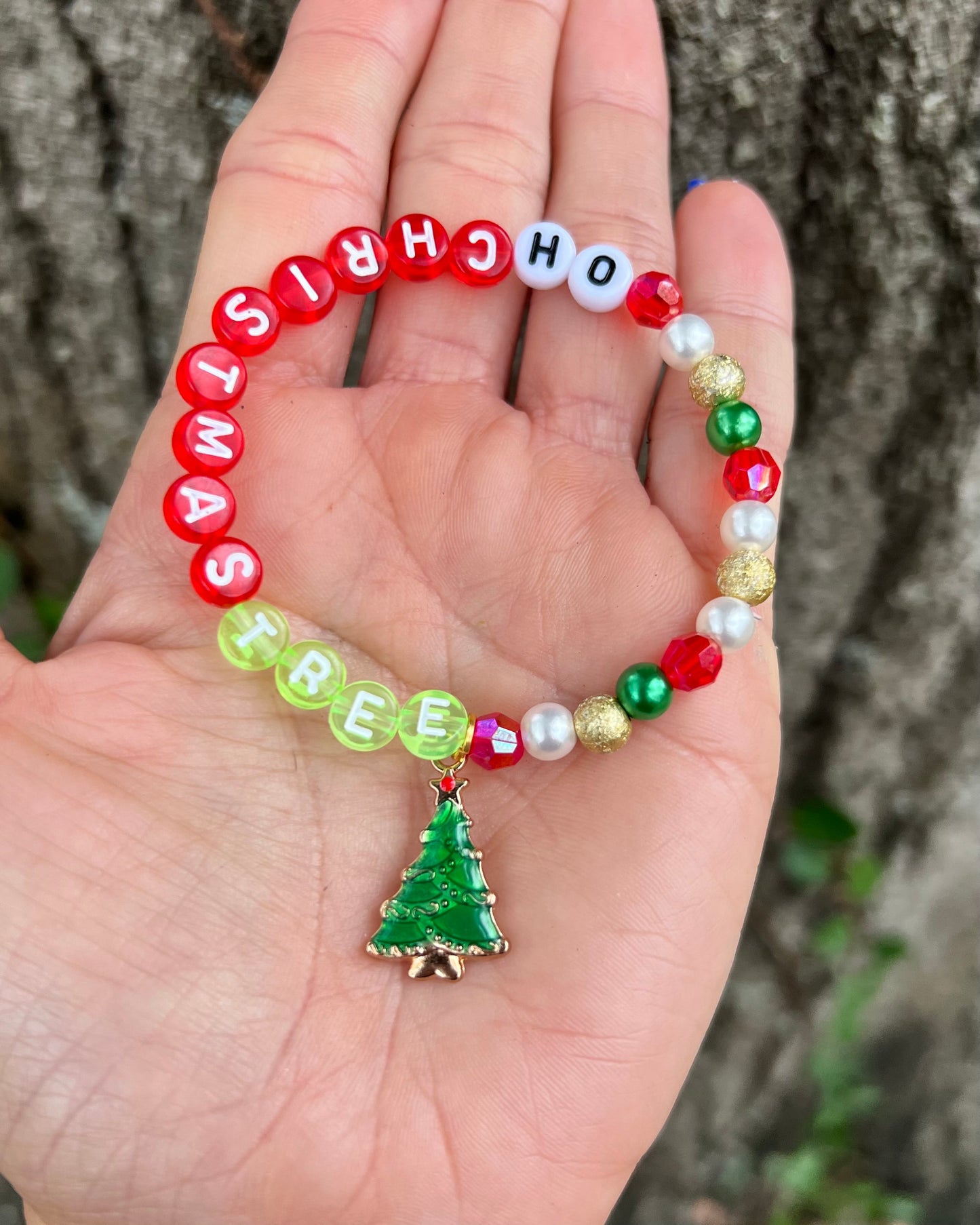 Oh Christmas Tree Bracelet